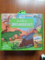 Vloerpuzzel Dinosaurussen 205 stukjes, Ophalen of Verzenden, Meer dan 50 stukjes, Zo goed als nieuw