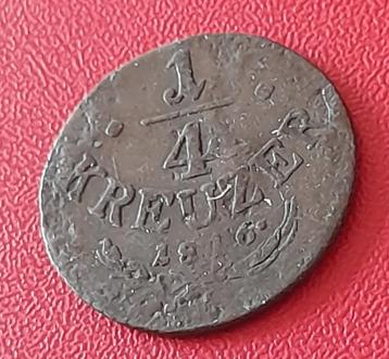 Oostenrijk ¼ kreuzer 1816 beschikbaar voor biedingen