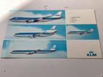 Ansichtkaart met 4 KLM vliegtuigen, Verzenden, Zo goed als nieuw, Kaart, Foto of Prent