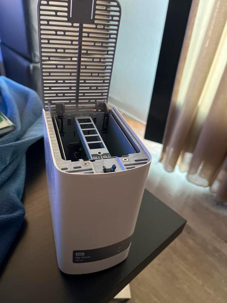 WD My Cloud Mirror (geen HDD's) - Actuele OS, Computers en Software, NAS, Gebruikt, Ophalen of Verzenden