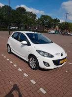 Mazda 2 1.3 Bifuel 62KW 5DRS 2012 Wit, Auto's, Voorwielaandrijving, Zwart, 4 cilinders, Wit