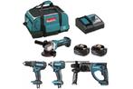 MAKITA FST802 Combipack – 18V | Complete 5-Delige Set
