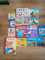 Doos vol peuter/kleuterboeken, o.a. 2 puzzelboekjes, ZGAN, Ophalen of Verzenden, Zo goed als nieuw