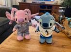 Disney nuimos poppen knuffels van Stitch en Angel + kleding, Ophalen of Verzenden, Zo goed als nieuw, Overige typen