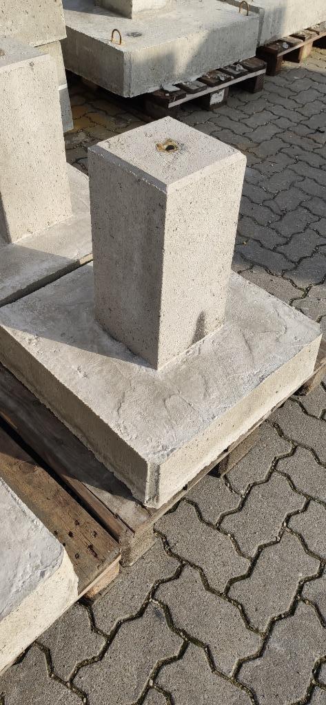 Te koop:betonpoeren,stelplaten,paalhouders,draadankers, Tuin en Terras, Overkappingen, Nieuw, Overige typen, Ophalen of Verzenden