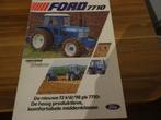 Ford 7710 folder, Verzenden, Zo goed als nieuw, Folder