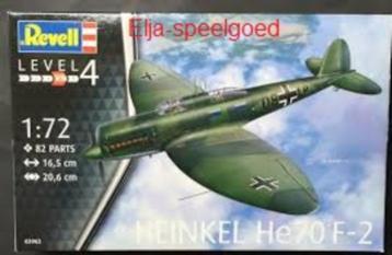 Heinkel He 70 F-2 Revell Nr. 3962 1:72 modelbouw vliegtuig beschikbaar voor biedingen