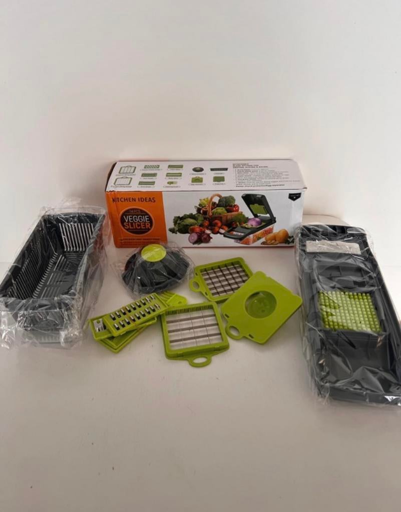 Nieuw – 16-delige Veggie Slicer (groente snijder), Ophalen of Verzenden, Zo goed als nieuw