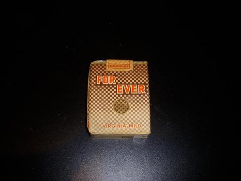 VOL pakje ' For Ever ' sigaretten A. Broches & Co Amsterdam, Verzamelen, Rookartikelen, Aanstekers en Luciferdoosjes, Gebruikt