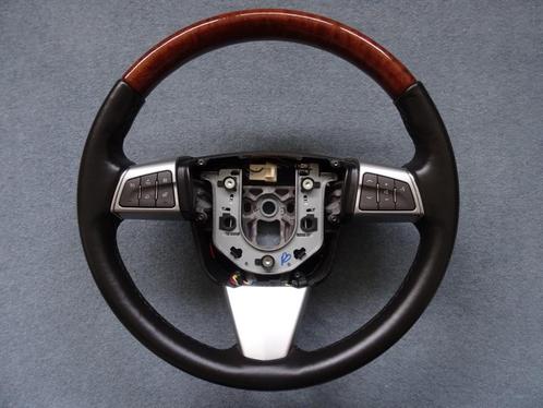 Cadillac SRX zwart leder / bruin hout stuur stuurwiel sport, Auto-onderdelen, Besturing, Cadillac, Gebruikt, Ophalen of Verzenden