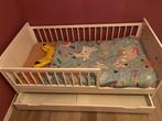 Kinderbed ledikant 140cm met uitschuifbare lade, Ophalen, Gebruikt, Minder dan 140 cm, Matras
