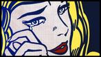 Roy Lichtenstein - Crying Girl - Grafiek, Antiek en Kunst, Ophalen of Verzenden