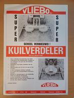Folder Vliebo super kuilverdeler, Boeken, Ophalen of Verzenden, Gelezen, Tractor en Landbouw