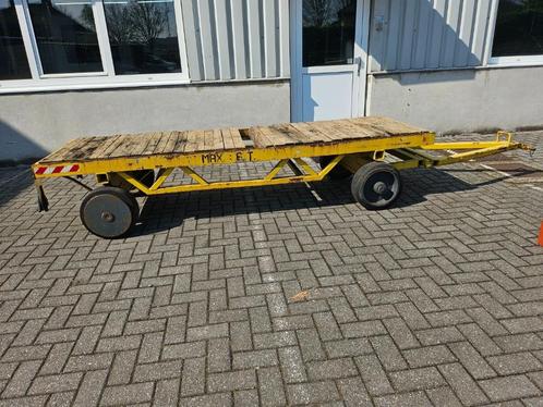Zwaarlast kar trailer platte wagen V&M AH01, Doe-het-zelf en Verbouw, Gereedschap | Overige machines, Gebruikt, Ophalen