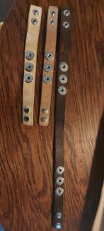 Originele Noosa armband dubbel en enkel, Ophalen of Verzenden, Gebruikt, Bruin, Leer
