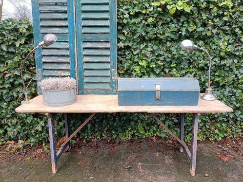 Oude originele markt tafel, Antiek en Kunst, Antiek | Meubels | Tafels, Ophalen