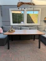 Houtlook Eettafel - Zo Goed Als Nieuw, Huis en Inrichting, Tafels | Eettafels, Ophalen, Teakhout, 50 tot 100 cm, Zo goed als nieuw