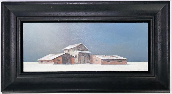 Olieverfschilderij, Harry Meerveld, 2005, Antiek en Kunst, Kunst | Schilderijen | Klassiek, Ophalen of Verzenden