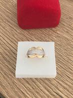 Mooie 14 karaat gouden dames ring, Sieraden, Tassen en Uiterlijk, Ringen, Nieuw, Ophalen of Verzenden, Met edelsteen, Dame