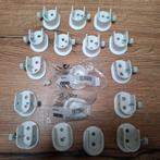 18x IKEA RÄCKA Wandbeslag voor gordijnroede, wit, Huis en Inrichting, Ophalen of Verzenden, Nieuw, Wit, Minder dan 100 cm