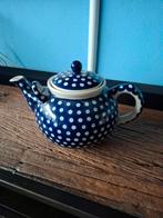 Bunzlau poolse theepot, Huis en Inrichting, Keuken | Servies, Ophalen of Verzenden, Zo goed als nieuw