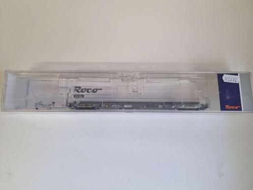 Roco 76342 - Lagevloerwagen van de RAlpin AG uit Ep VI, Hobby en Vrije tijd, Modeltreinen | H0, Zo goed als nieuw, Wagon, Gelijkstroom