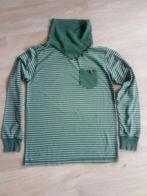 Groene longsleeve / shirt met rolkraag maat 164, Jongen, Gebruikt, Ophalen of Verzenden, Shirt of Longsleeve