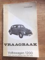 Vraagbaak Volkswagen 1200 incl. cabrio & Karmann Ghia  61-68, Auto diversen, Handleidingen en Instructieboekjes, Ophalen of Verzenden