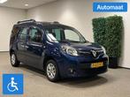 Renault Kangoo Rolstoelauto Automaat + Luchtvering + Handbed, Automaat, Stof, Gebruikt, Blauw