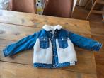 Stoer Zara spijkerjasje met Disney print - maat 104, Ophalen, Gebruikt, Zara, Meisje