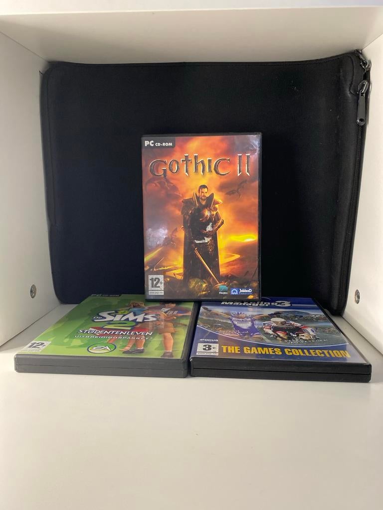PC Games - Gothic II, Sims, Cycling Manager, Spelcomputers en Games, Games | Pc, Online, Gebruikt, 1 speler, Ophalen of Verzenden