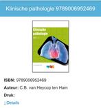Klinische pathologie 9789006952469, Boeken, Studieboeken en Cursussen, Ophalen of Verzenden, Zo goed als nieuw