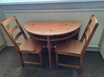 Ikea tafel met 2 stoelen, Huis en Inrichting, Ophalen, Gebruikt, 50 tot 100 cm, 50 tot 100 cm