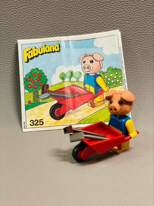 Lego Fabuland 325 | Het Werkvarkentje | Complete set, Kinderen en Baby's, Speelgoed | Duplo en Lego, Zo goed als nieuw, Lego, Complete set
