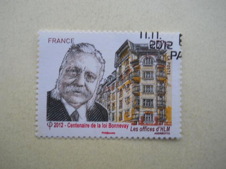 Frankrijk 2012 de la Loi Bonnevay Yv.4710 gestempeld, Postzegels en Munten, Postzegels | Europa | Frankrijk, Gestempeld, Ophalen of Verzenden