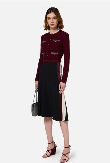 Elisabetta Franchi midi rok, mt IT42 beschikbaar voor biedingen