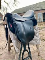 dressuur zadel EM saddles  zgan 17inch, Zo goed als nieuw, Dressuur, Ophalen