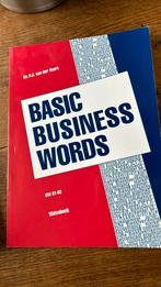 P.J. van der Voort - Basic Business Words, Boeken, Ophalen of Verzenden, Engels, P.J. van der Voort, Zo goed als nieuw