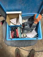 Twee Schuurmachines + Schuurpapier rupes, Doe-het-zelf en Verbouw, Ophalen of Verzenden, Gebruikt, Minder dan 600 watt, Excentrische schuurmachine