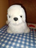 Delta Park Neeltje Jans knuffel witte zeehond 24 cm, Ophalen of Verzenden