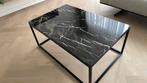 Marmeren salon tafel, Huis en Inrichting, 50 tot 75 cm, Zo goed als nieuw, Rechthoekig, 50 tot 100 cm