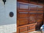 Houten Elektrische Garagedeur, Doe-het-zelf en Verbouw, Deuren en Horren, Ophalen, Gebruikt, Garagedeur, Hout