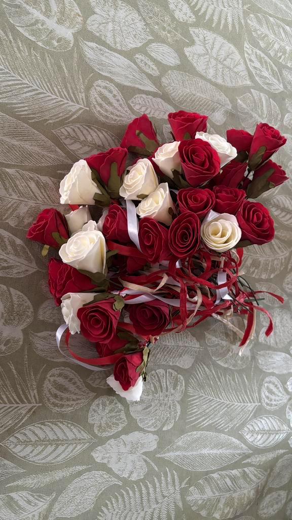 Versiering trouwen, Kleding | Dames, Trouwkleding en Trouwaccessoires, Zo goed als nieuw, Accessoires, Roze, Ophalen of Verzenden