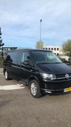 VW Caravelle Camper euro 6 2.0 TDI L2 8+1 zitpl 4 slaappl, Auto's, Volkswagen, Voorwielaandrijving, Metallic lak, Zwart, 102 pk