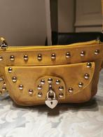 Memo,s  tasje leer, Ophalen of Verzenden, Zo goed als nieuw, Beige, Schoudertasje