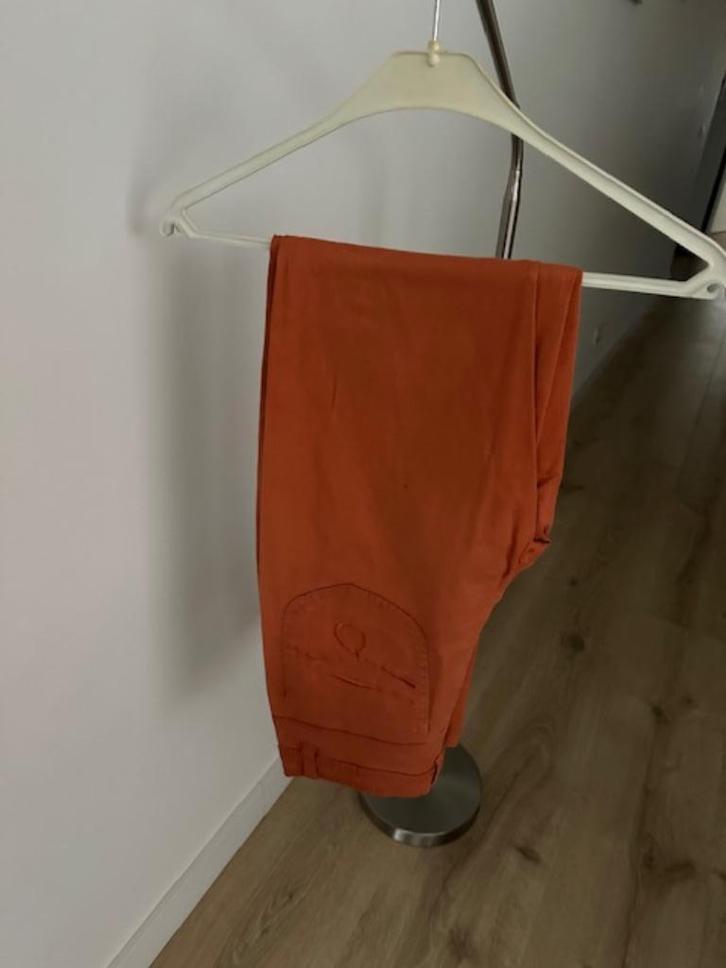 Oranje katoenen pantalon van het merk Canda, maat 38, Kleding | Dames, Broeken en Pantalons, Gedragen, Maat 38/40 (M), Oranje