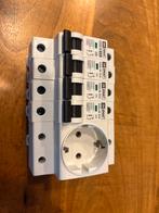 4x Emat fase groepen en 1 din rail stopcontact, nieuw, Ophalen of Verzenden, Nieuw