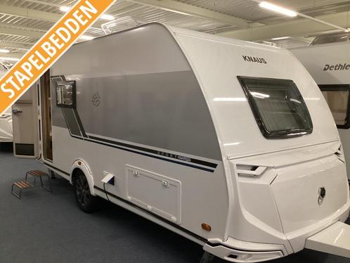 Knaus Sport E-Power Selection 500 QDK stapelbed, Caravans en Kamperen, Caravans, Bedrijf, tot en met 5, 1250 - 1500 kg, Treinzit