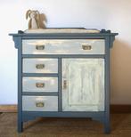 Brocante commode, Ophalen, 50 tot 70 cm, Voetruimte, 100 cm of meer
