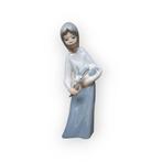 Lladro beeldje vrouw met konijn, Antiek en Kunst, Ophalen of Verzenden